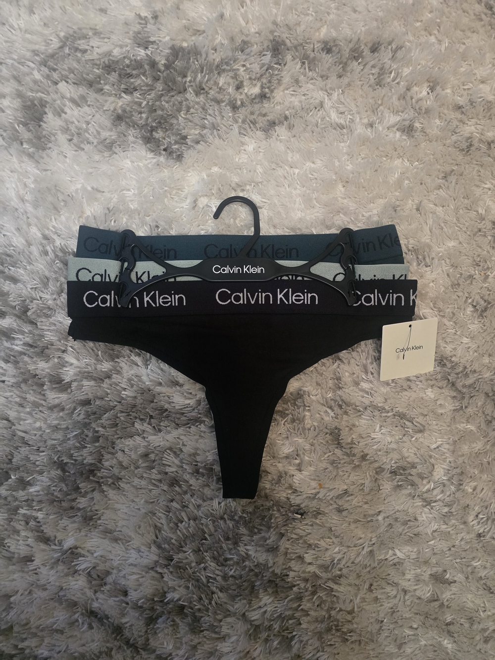Calvin Klein Cotton Thong Set - 3-Pack